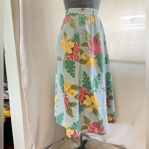 Vintage Liz Wear floral skirt